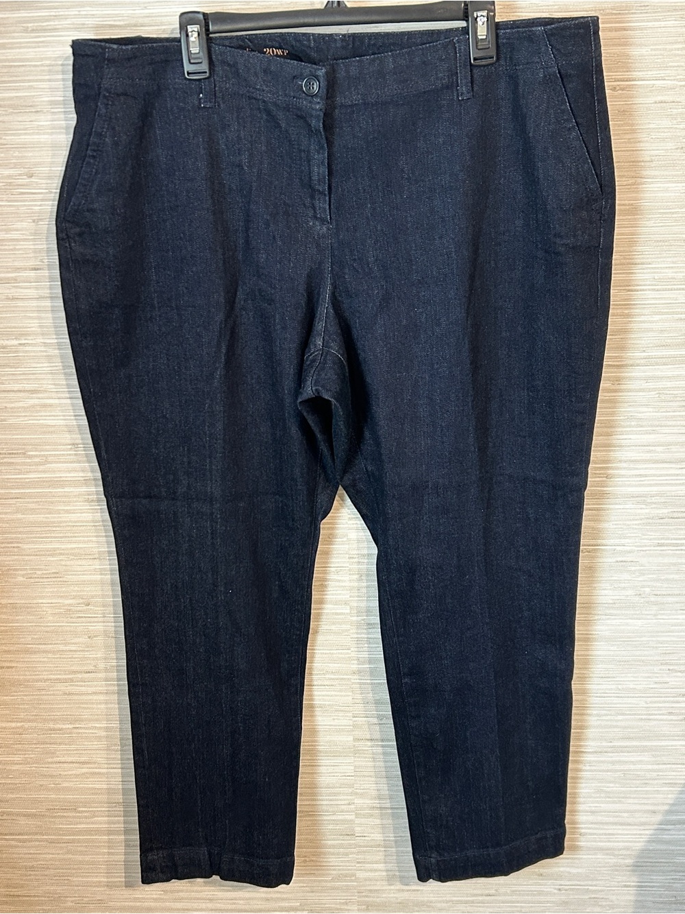 Talbots Women’s 20WP Plus Petite Denim Trouser Jeans | Dark Wash | Slim Fit